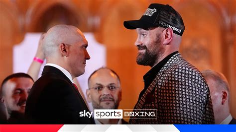 Battle of the Titans: Usyk vs Fury Fight .